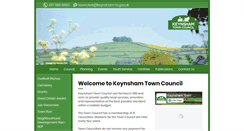 Desktop Screenshot of keynsham-tc.gov.uk